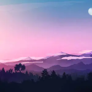 4k Ipad Pink And Blue Sky