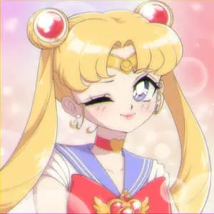 90s Aesthetic Anime Sailor Moon Wink