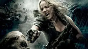 Abbie Cornish in an Energetic Pose