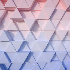 Aesthetic Ipad Triangular Shapes