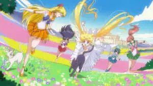 Shining brightly in her sailor suit, Sailor Moon is ready to empower!