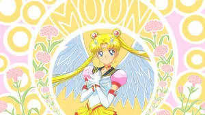 Aesthetic Sailor Moon With Wings 