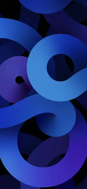 Blue Curves As Official Ipad Design 