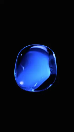 Blue Water Droplet iPhone 8 Live