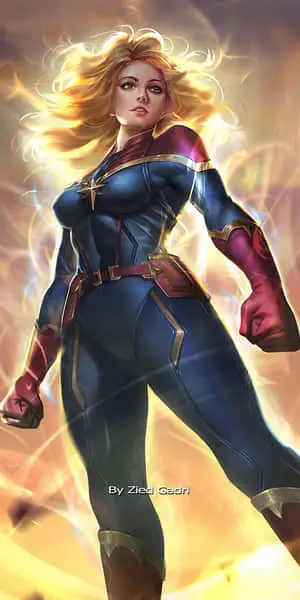 Marvel’s Heroine, Captain Marvel, comes to life on your iPad