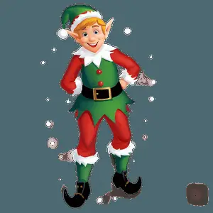 Christmas Elf PNG wst69