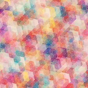 Colorful Geometric Retina Display iPad