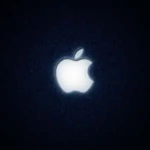 Apple Logo Of Dark iPad