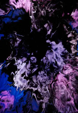 Dark Violet Abstract iPad 2021