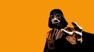 Darth Vader Orange Backdrop