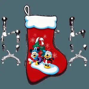 Disney Christmas Stocking Holder PNG 05232024