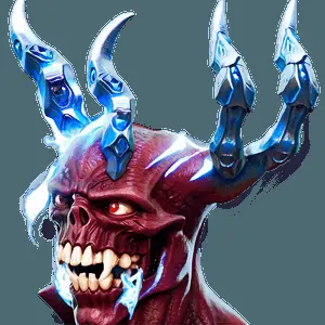 Distressing Demon Bite PNG ikc