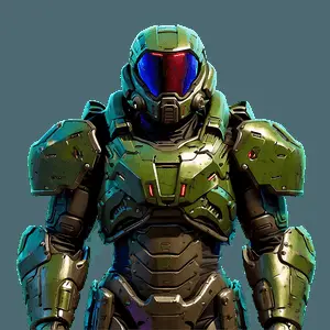 Doom Slayer Sentinel Armor PNG 05242024