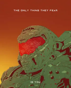 Doom Slayer, Ready for Action! 
