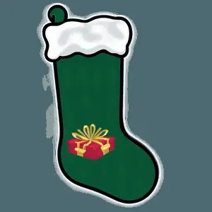 Elf Christmas Stocking PNG rdi