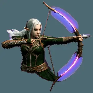 Elven Rogue Archer PNG cpw