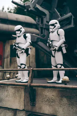 Exceptional Star Wars Design on iPhone Screen