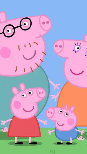 Family Of Peppa Pig iPhone