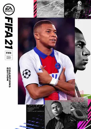 FIFA 21 Kylian Mbappé Digital Art