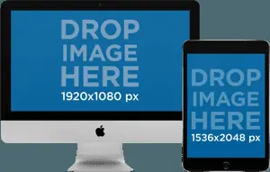 i Macandi Pad Mockup Template