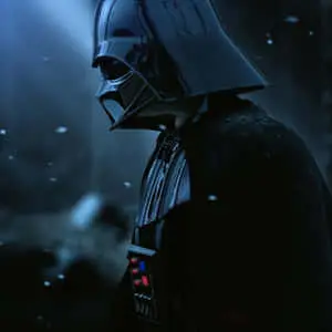 darth vader in the dark