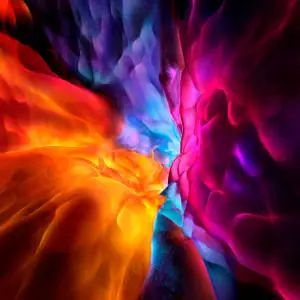 iPad Pro 12.9 Orange Blue Pink 