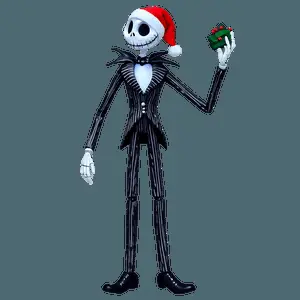 Jack Skellington Christmas Spirit PNG soy90