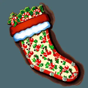 Jumbo Christmas Stocking PNG nno64