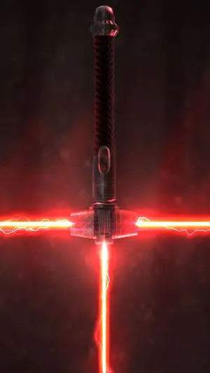 Kylo Lightsaber Star Wars 4k Iphone