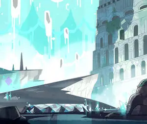 Lunar Sea Spire Steven Universe IPad