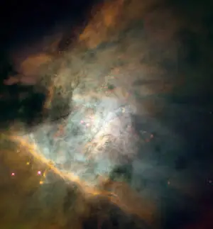 Majestic Nebula in Deep Space
