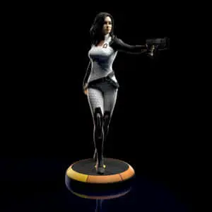 Stunning Miranda Lawson Digital Art