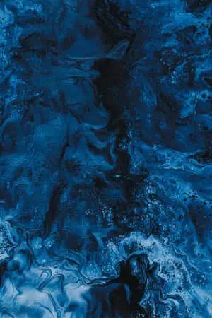 a blue water surface