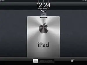Bright White Apple iPad 