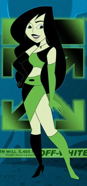 Kim Possible Shego Off White iPhone