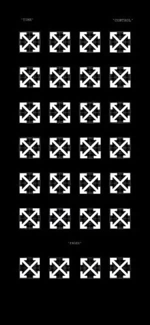 White Logo Patterns Off White iPhone