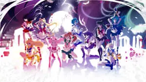 Pastel Sailor Moon Venus Mars Jupiter 