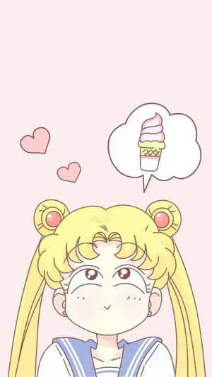 Pastel Sailor Moon Usagi Tsukino Hungry