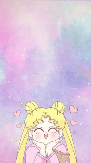 Pastel Sailor Moon Cute Happy Smile