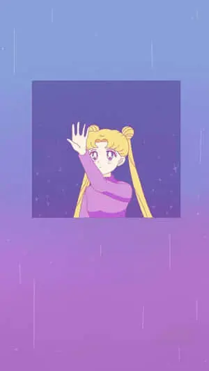 Pastel Sailor Moon Usagi Tsukino Wave Bye