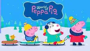 Peppa Pig iPad Snow Sled