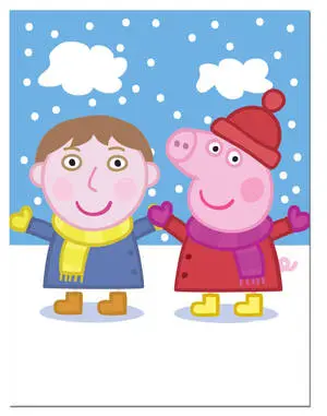  Peppa Pig iPad Snowy Day