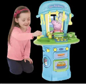 Peppa Pig Kitchen Playsetwith Child
