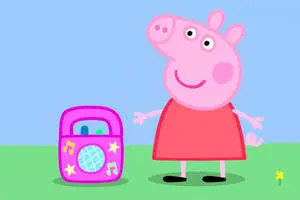 Peppa Pig Meme With Stereo