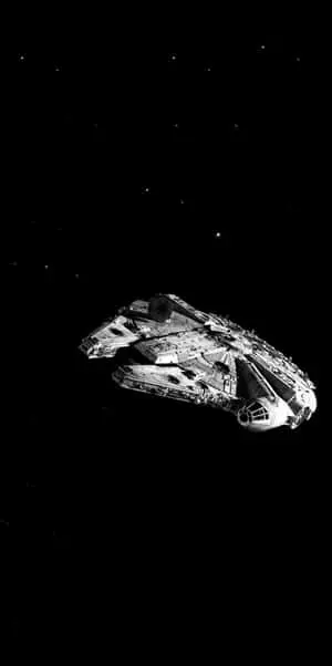 Millenium Falcon Star Wars Pixel 3 Oled Background