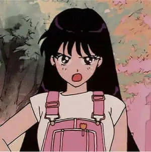 The lovely, brave and courageous Sailor Mars from Sailor Moon!