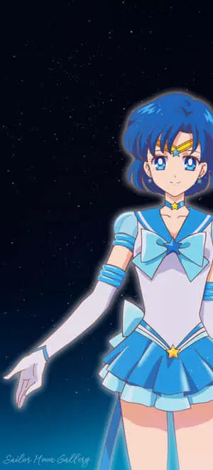 Sailor Mercury, a Guardian of Love and Justice