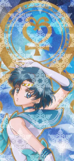 Sailor Mercury Looking Back