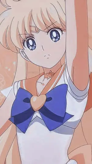 The beautiful sailor scout, Sailor Venus 