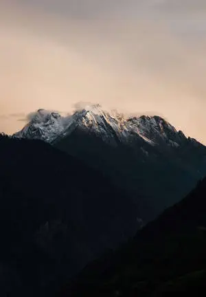 Snowy Mountain Top iPad 2021